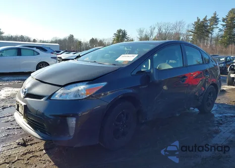 2014 Toyota Prius Four z USA, uszkodzony, nr VIN JTDKN3DU0E0393014